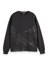 SCOTCH AND SODA Loose-Fit Overdyed Sweatshirt - Gravity NYC